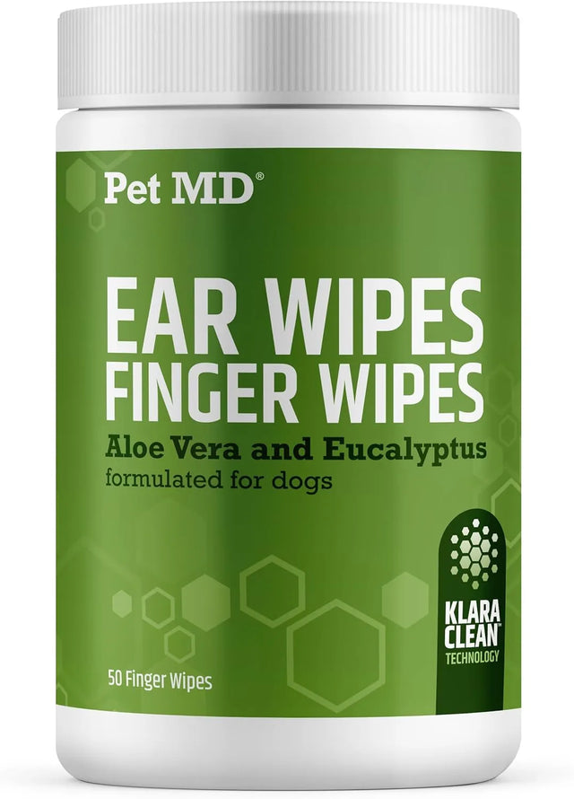 PET MD - Pet MD Ear Finger Wipes for Dogs 50 Toallitas - The Red Vitamin MX - Cuidado Del Oído De Perros - {{ shop.shopifyCountryName }}