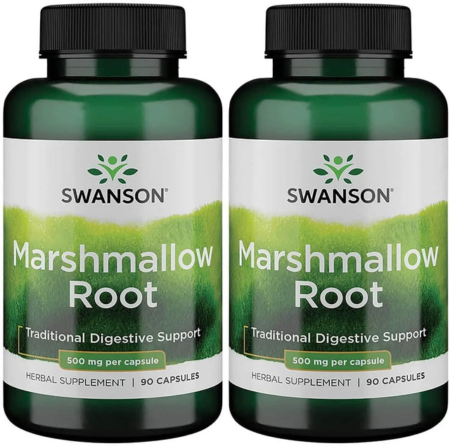 SWANSON - Swanson Marshmallow Root 500Mg. 90 Capsulas 2 Pack - The Red Vitamin MX - Suplementos Alimenticios - {{ shop.shopifyCountryName }}