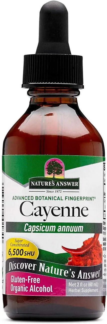 NATURE´S ANSWER - Nature's Answer Cayenne Pepper Tincture 2 Fl.Oz. - The Red Vitamin MX - Suplementos Alimenticios - {{ shop.shopifyCountryName }}