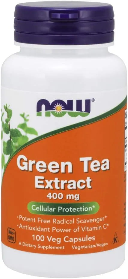 NOW SUPPLEMENTS - NOW Supplements Green Tea Extract 400Mg. 100 Capsulas - The Red Vitamin MX - Suplementos Alimenticios - {{ shop.shopifyCountryName }}