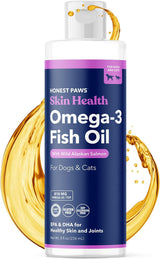 Honest Paws Salmon Oil for Dogs 8 Fl.Oz.