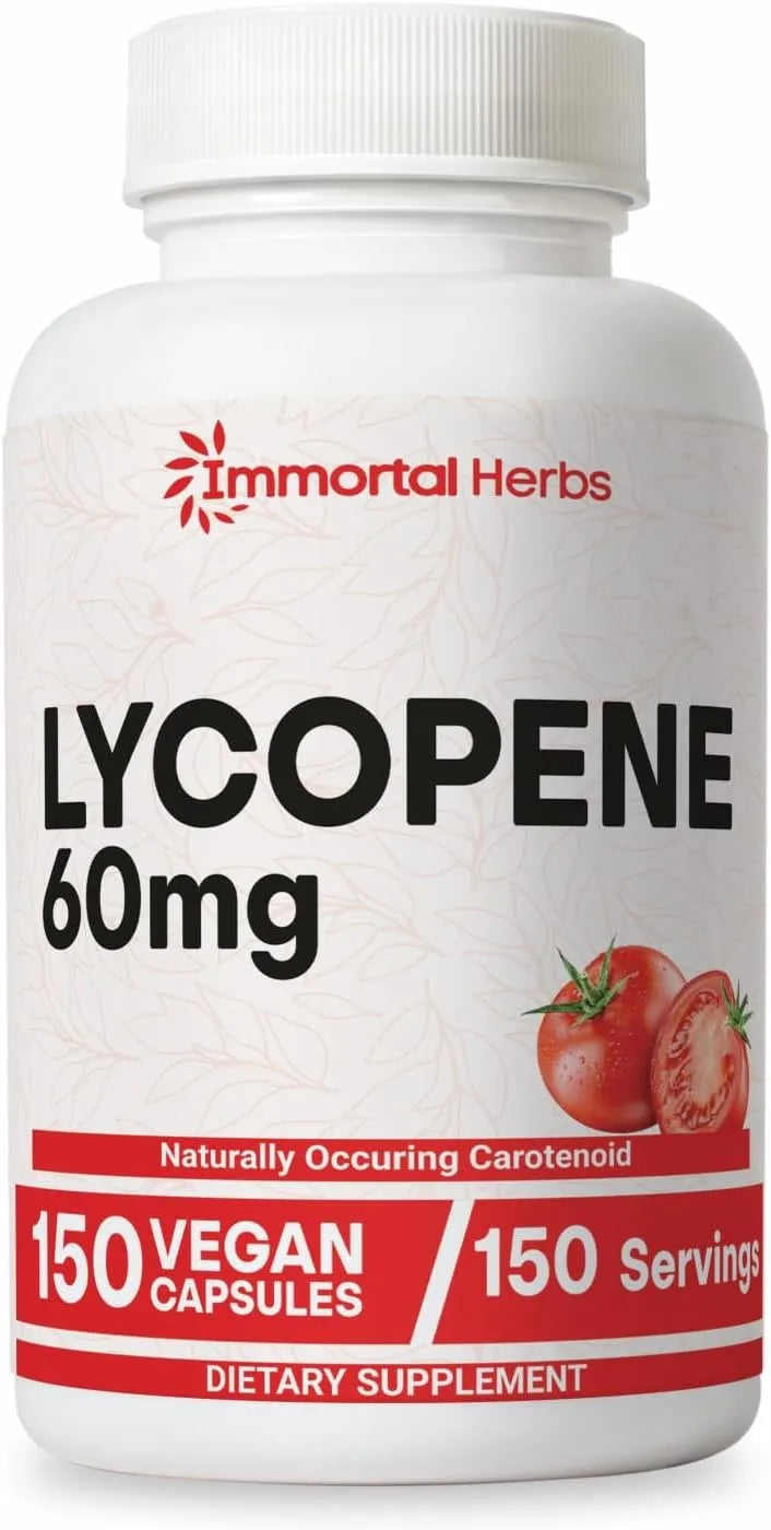 IMMORTAL HERBS - Immortal Herbs Lycopene 60Mg. 120 Capsulas - The Red Vitamin MX - Suplementos Alimenticios - {{ shop.shopifyCountryName }}