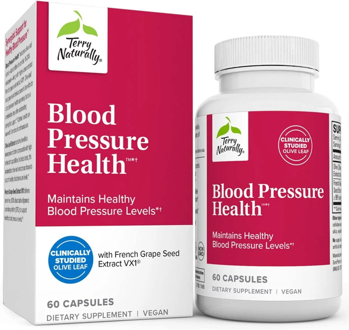 TERRY NATURALLY - Terry Naturally Blood Pressure Health 60 Capsulas - The Red Vitamin MX - Suplementos Alimenticios - {{ shop.shopifyCountryName }}