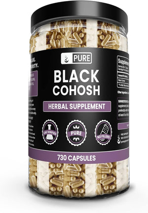 Pure Original Ingredients Black Cohosh 730 Capsulas