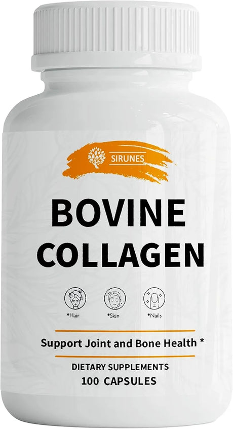 SIRUNES - SIRUNES Bovine Collagen 100 Capsulas - The Red Vitamin MX - Suplementos Alimenticios - {{ shop.shopifyCountryName }}