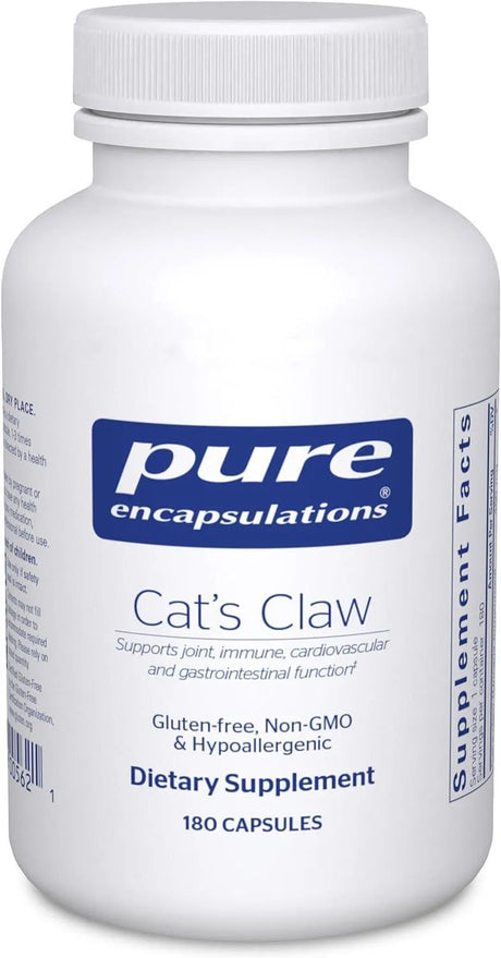 PURE ENCAPSULATIONS - Pure Encapsulations Cat's Claw 180 Capsulas - The Red Vitamin MX - Suplementos Alimenticios - {{ shop.shopifyCountryName }}