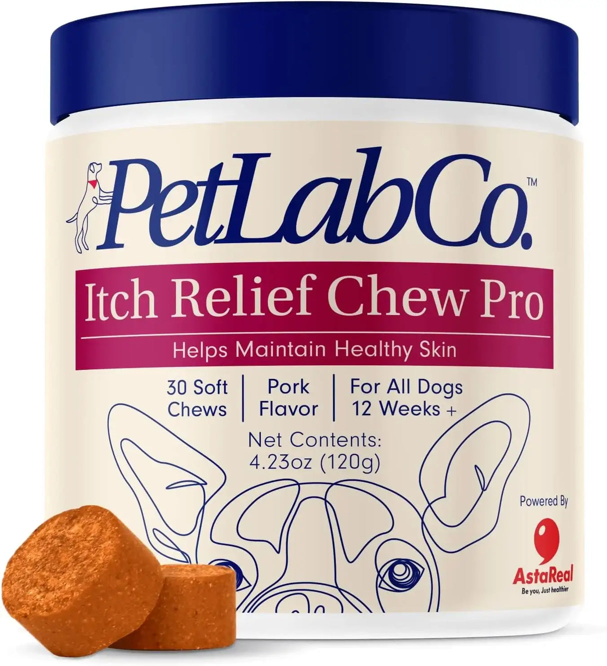 PETLAB CO. - PetLab Co. Itch Relief Chew Pro Pork 30 Masticables - The Red Vitamin MX - Remedios Para La Picazón De Perros - {{ shop.shopifyCountryName }}