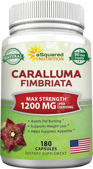 ASQUARED NUTRITION - aSquared Nutrition Caralluma Fimbriata 1200Mg. 180 Capsulas - The Red Vitamin MX - Suplementos Alimenticios - {{ shop.shopifyCountryName }}