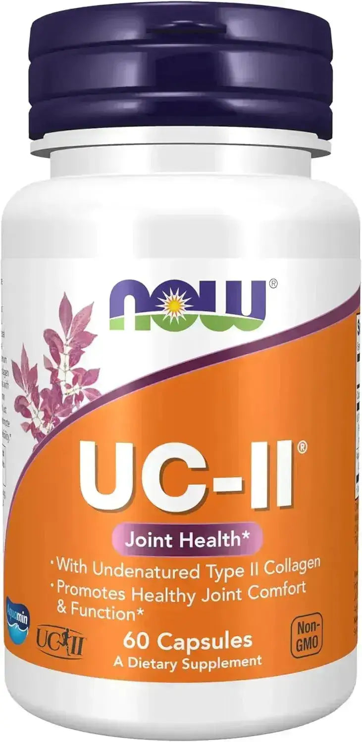 NOW SUPPLEMENTS - NOW Supplements UC-II Undenatured Type II Collagen 60 Capsulas - The Red Vitamin MX - Suplementos Alimenticios - {{ shop.shopifyCountryName }}