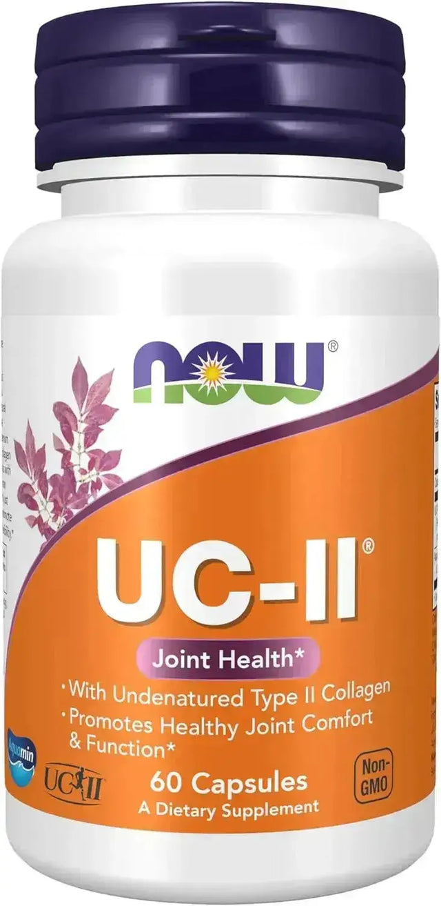 NOW SUPPLEMENTS - NOW Supplements UC-II Undenatured Type II Collagen 60 Capsulas - The Red Vitamin MX - Suplementos Alimenticios - {{ shop.shopifyCountryName }}