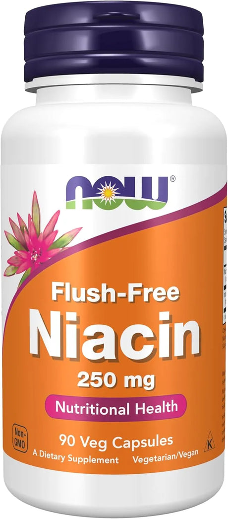 NOW SUPPLEMENTS - Now Supplements Niacin 250Mg. 90 Capsulas - The Red Vitamin MX - Suplementos Alimenticios - {{ shop.shopifyCountryName }}