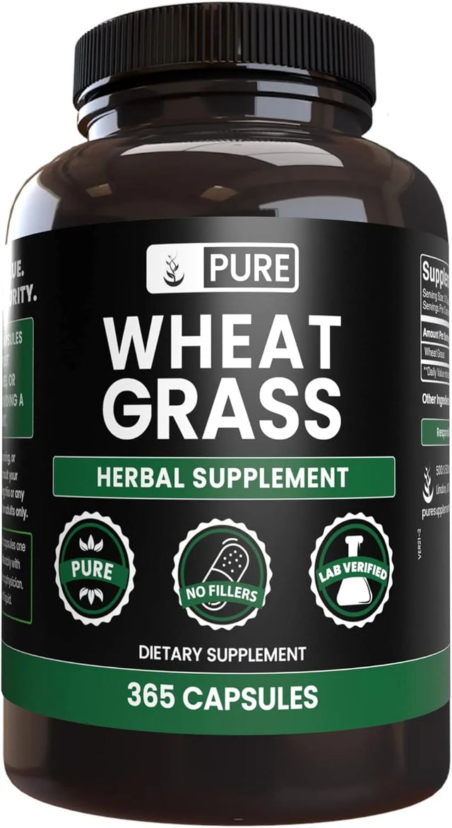 PURE ORIGINAL INGREDIENTS - Pure Original Ingredients Wheat Grass 365 Capsulas - The Red Vitamin MX - Suplementos Alimenticios - {{ shop.shopifyCountryName }}