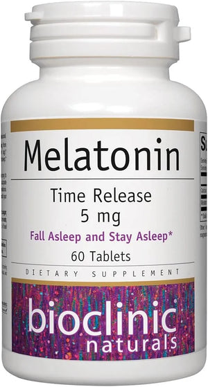 BIOCLINIC NATURALS - Bioclinic Naturals Melatonin 5Mg. 60 Tabletas - The Red Vitamin MX - Suplementos Alimenticios - {{ shop.shopifyCountryName }}