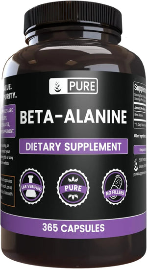 PURE ORIGINAL INGREDIENTS - Pure Original Ingredients Beta Alanine 365 Capsulas - The Red Vitamin MX - Suplementos Alimenticios - {{ shop.shopifyCountryName }}