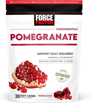 FORCE FACTOR - Force Factor Pomegranate Soft Chews 30 Masticables - The Red Vitamin MX - Suplementos Alimenticios - {{ shop.shopifyCountryName }}