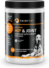 POINTPET - PointPet Hip & Joint Glucosamine for Dogs Peanut Butter & Pumpkin Flavor 120 Masticables - The Red Vitamin MX - Cuidado De Cadera Y Articulaciones Para Perros - {{ shop.shopifyCountryName }}