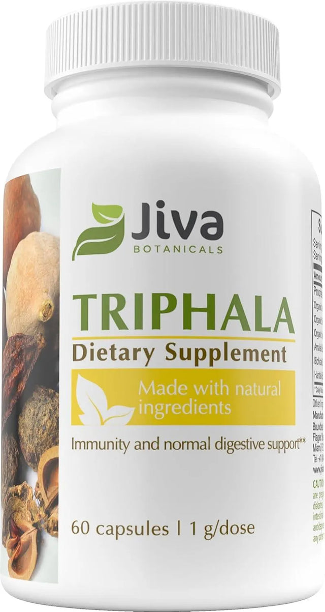 JIVA BOTANICALS - Jiva Botanicals Triphala 60 Capsulas - The Red Vitamin MX - Suplementos Alimenticios - {{ shop.shopifyCountryName }}