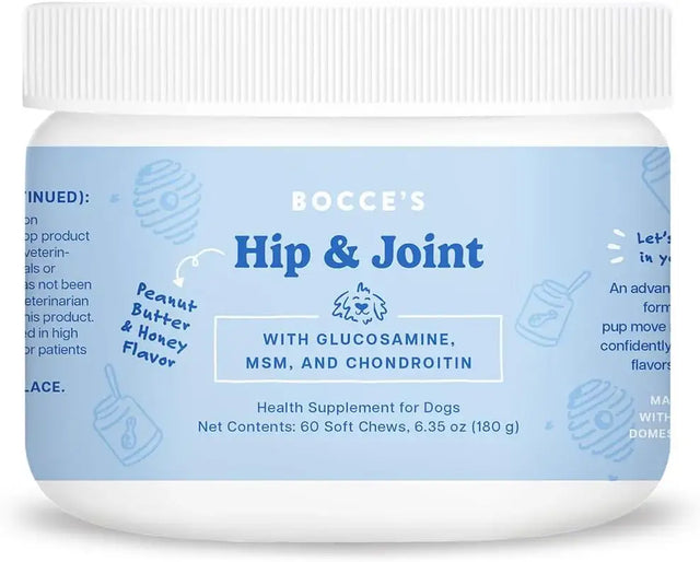 BOCCE'S BAKERY - Bocce's Bakery Hip & Joint Supplement for Dogs 60 Masticables - The Red Vitamin MX - Cuidado De Cadera Y Articulaciones Para Perros - {{ shop.shopifyCountryName }}