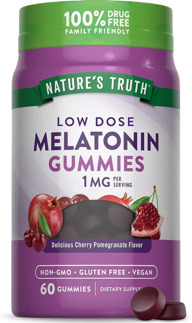NATURE'S TRUTH - Nature's Truth Melatonin 1Mg. 60 Gomitas - The Red Vitamin MX - Suplementos Alimenticios - {{ shop.shopifyCountryName }}