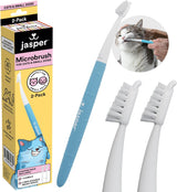 Jasper Microbrush Cat Toothbrush Soft-Bristled Toothbrush Kit