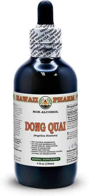 HAWAIIPHARM - Hawaii Pharm Dong Quai Alcohol-Free Liquid Extract 4 Fl.Oz. - The Red Vitamin MX - Suplementos Alimenticios - {{ shop.shopifyCountryName }}