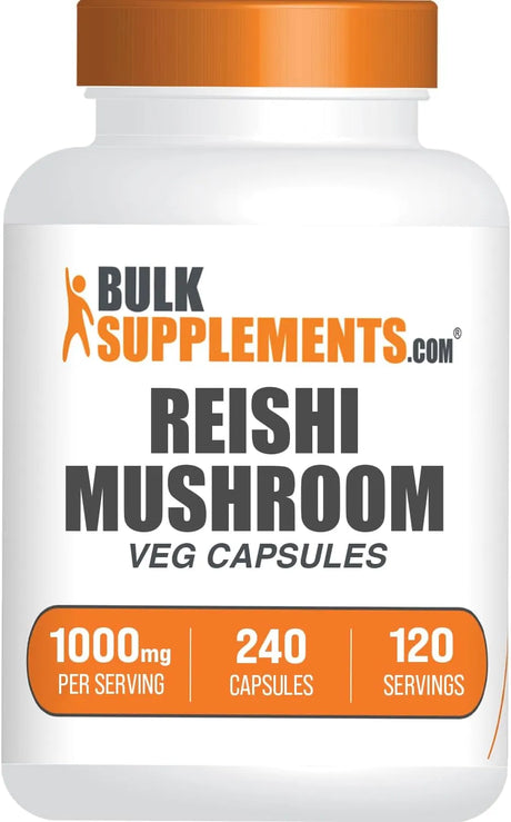 BULK SUPPLEMENTS - Bulk Supplements Reishi Mushroom 1000Mg. 240 Capsulas - The Red Vitamin MX - Suplementos Alimenticios - {{ shop.shopifyCountryName }}