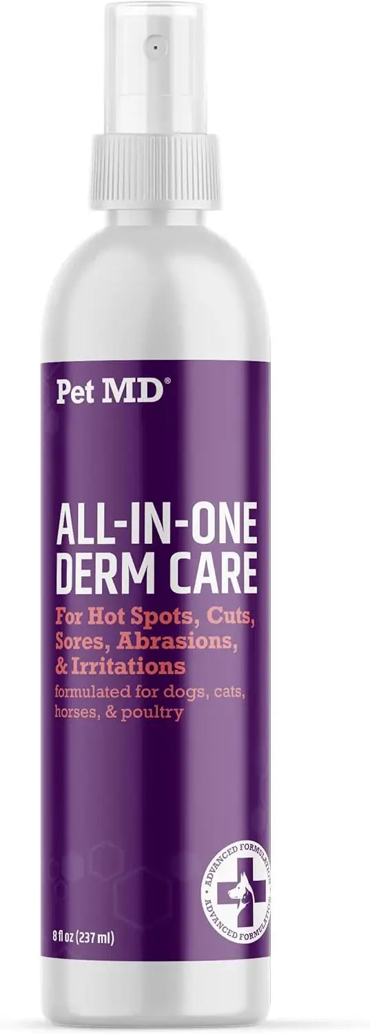 PET MD - Pet MD All-in-One Derm Care Hypochlorous Acid Spray for Dogs & All Pets 8 Fl.Oz. - The Red Vitamin MX - Remedios Para La Picazón De Perros - {{ shop.shopifyCountryName }}