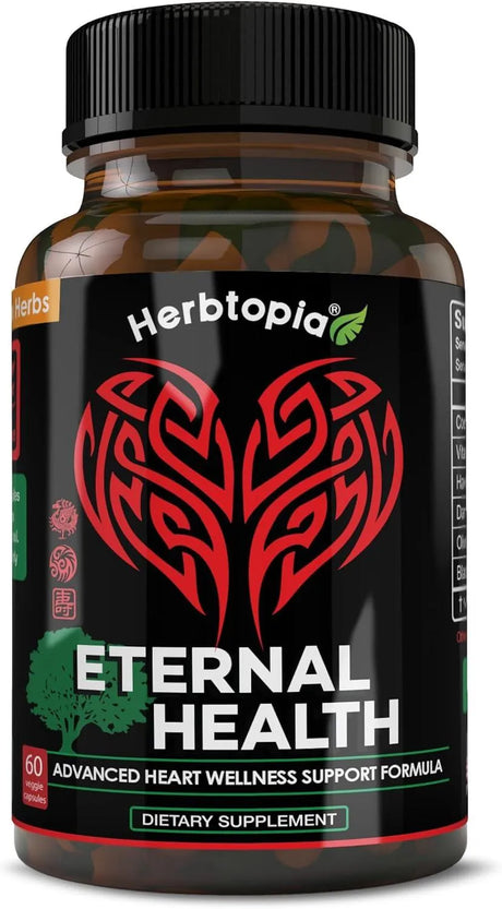 HERBTOPIA - Herbtopia Eternal Health Heart Health 60 Capsulas - The Red Vitamin MX - Suplementos Alimenticios - {{ shop.shopifyCountryName }}