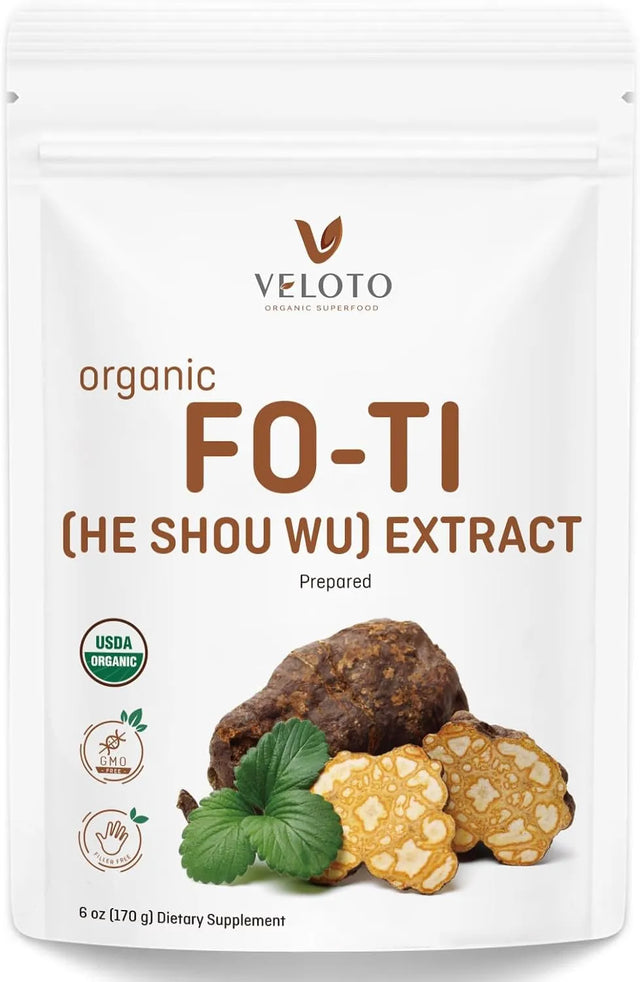 VELOTO - VELOTO Organic He Shou Wu Pure Fo Ti Extract Powder 170Gr. - The Red Vitamin MX - Suplementos Alimenticios - {{ shop.shopifyCountryName }}