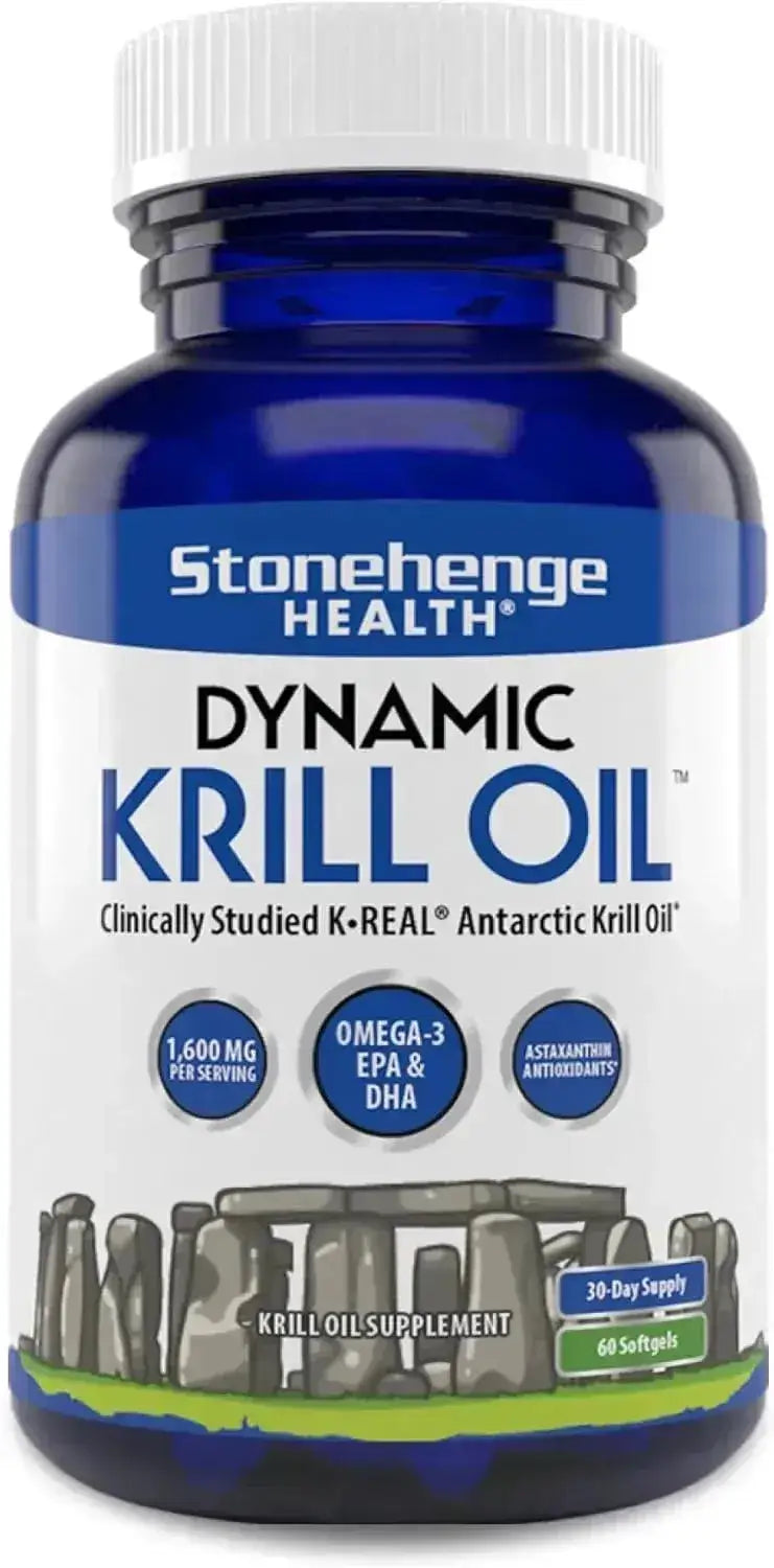 STONEHENGE HEALTH - Stonehenge Health Dynamic Krill Oil Antarctic Ocean 60 Capsulas Blandas - The Red Vitamin MX - Suplementos Alimenticios - {{ shop.shopifyCountryName }}