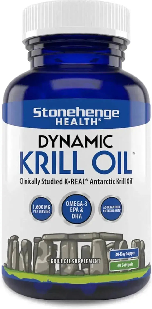 STONEHENGE HEALTH - Stonehenge Health Dynamic Krill Oil Antarctic Ocean 60 Capsulas Blandas - The Red Vitamin MX - Suplementos Alimenticios - {{ shop.shopifyCountryName }}