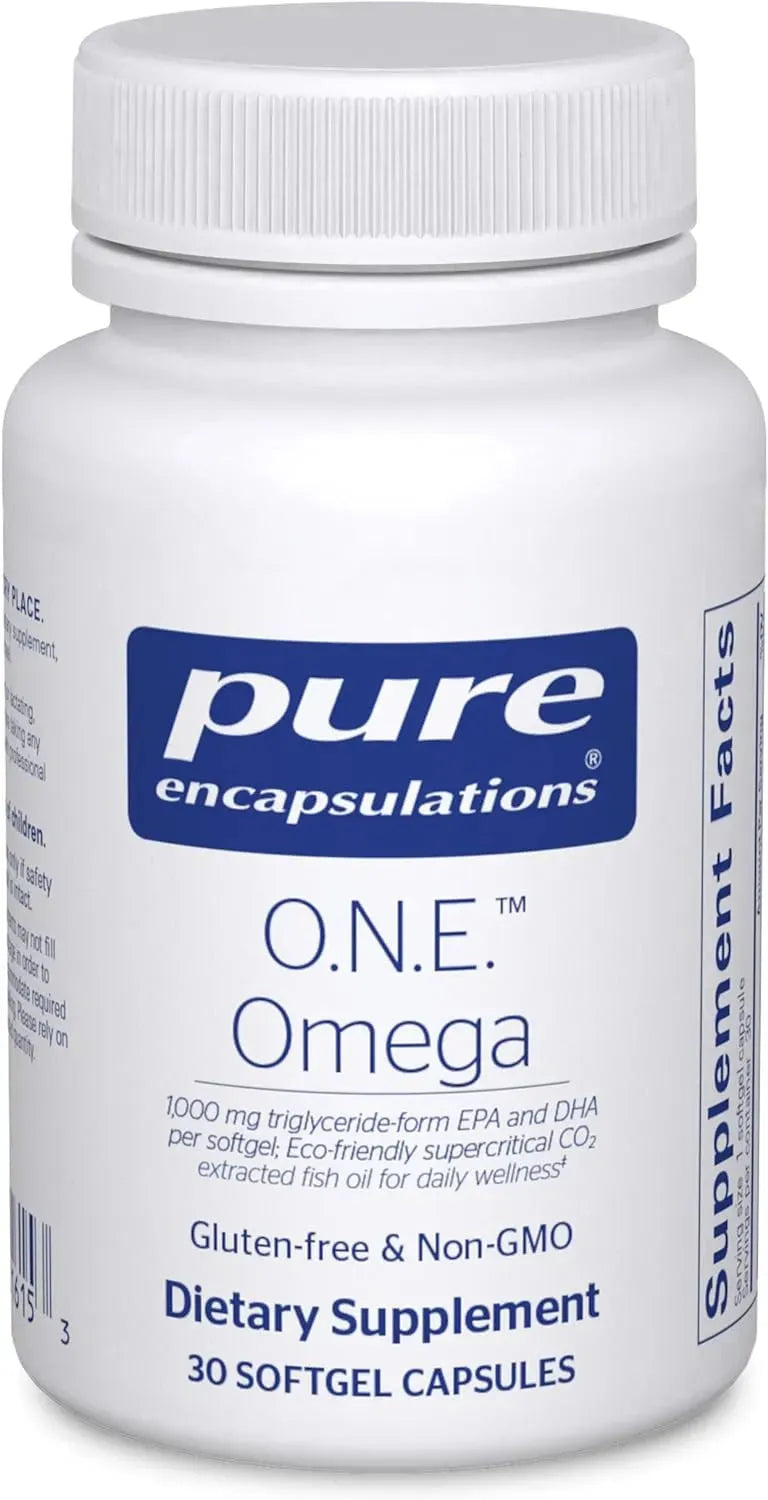 PURE ENCAPSULATIONS - Pure Encapsulations O.N.E. Omega 30 Capsulas Blandas - The Red Vitamin MX - Suplementos Alimenticios - {{ shop.shopifyCountryName }}