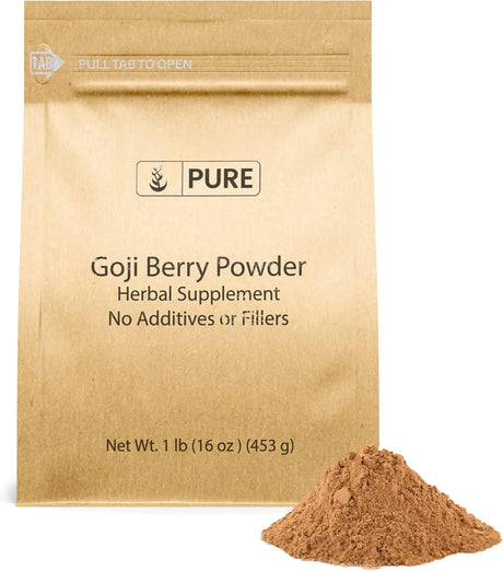 PURE ORIGINAL INGREDIENTS - Pure Original Ingredients Goji Berry Powder 453Gr. - The Red Vitamin MX - Suplementos Alimenticios - {{ shop.shopifyCountryName }}