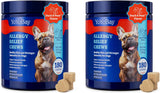 YoYoBay Dog Allergy Relief Chews Duck & Pear 180 Masticables 2 Pack