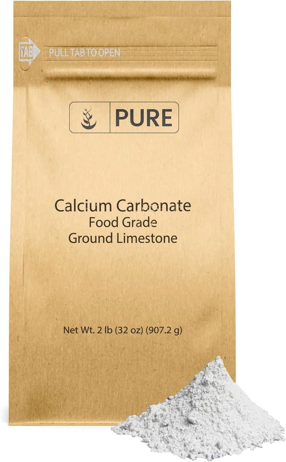 PURE ORIGINAL INGREDIENTS - Pure Original Ingredients Calcium Carbonate 907.2Gr. - The Red Vitamin MX - Suplementos Alimenticios - {{ shop.shopifyCountryName }}