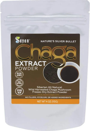 SAYAN - Sayan Chaga Mushroom Extract Powder 113Gr. - The Red Vitamin MX - Suplementos Alimenticios - {{ shop.shopifyCountryName }}