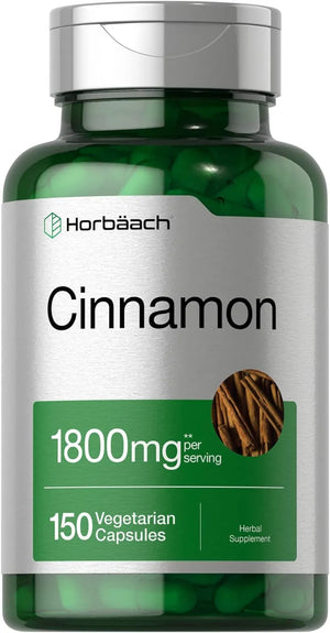 HORBAACH - Horbaach Cinnamon 1,800Mg. 150 Capsulas - The Red Vitamin MX - Suplementos Alimenticios - {{ shop.shopifyCountryName }}