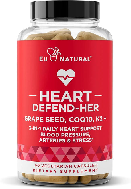 EU NATURAL - Eu Natural Heart Defend-Her Womens 60 Capsulas - The Red Vitamin MX - Suplementos Alimenticios - {{ shop.shopifyCountryName }}