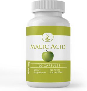 PURE ORIGINAL INGREDIENTS - Pure Original Ingredients Malic Acid 100 Capsulas - The Red Vitamin MX - Suplementos Alimenticios - {{ shop.shopifyCountryName }}