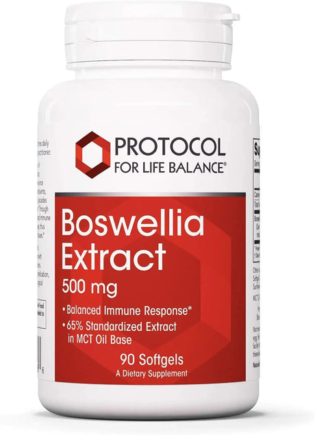 PROTOCOL FOR LIFE BALANCE - Protocol Boswellia Extract 500Mg. 90 Capsulas Blandas - The Red Vitamin MX - Suplementos Alimenticios - {{ shop.shopifyCountryName }}