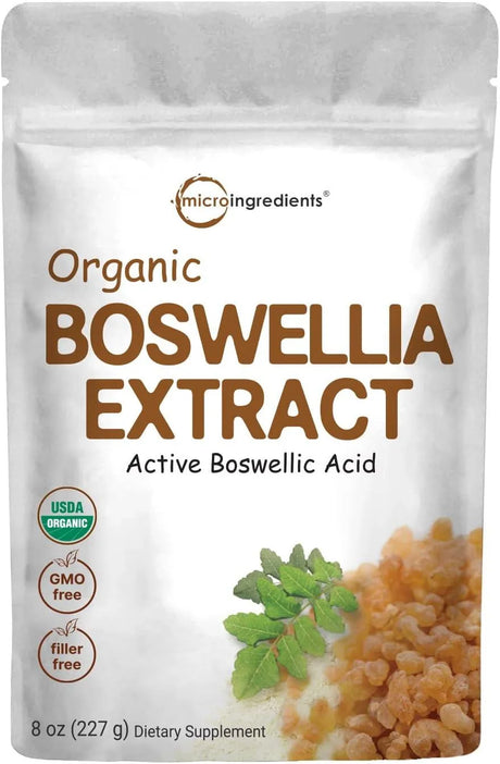 MICRO INGREDIENTS - Micro Ingredients Organic Boswellia Serrata Extract Powder 227Gr. - The Red Vitamin MX - Suplementos Alimenticios - {{ shop.shopifyCountryName }}