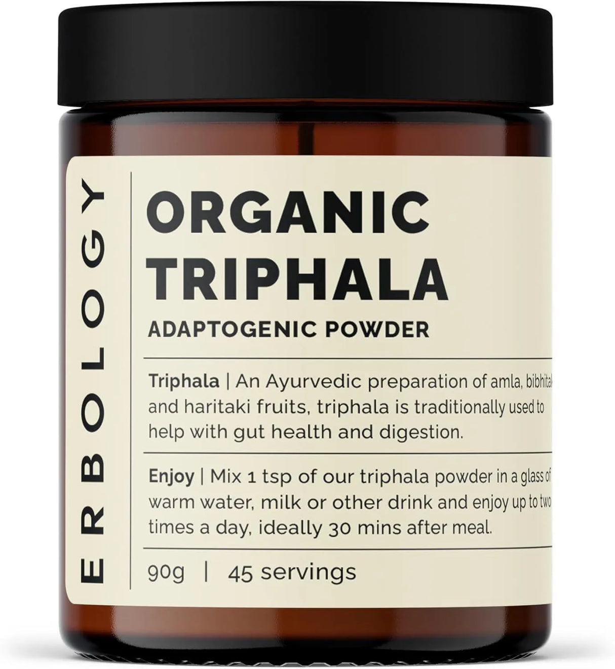 ERBOLOGY - Erbology 100% Organic Triphala Powder 90Gr. - The Red Vitamin MX - Suplementos Alimenticios - {{ shop.shopifyCountryName }}