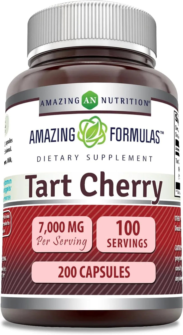 AMAZING FORMULAS - Amazing Formulas Tart Cherry 7000Mg. 200 Capsulas - The Red Vitamin MX - Suplementos Alimenticios - {{ shop.shopifyCountryName }}