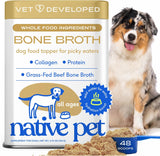 Native Pet Bone Broth for Dogs 48 Servicios 134Gr.