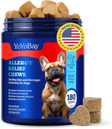YoYoBay Dog Allergy Relief Chews Duck & Pear 180 Masticables