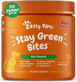 ZESTY PAWS - Zesty Paws Stay Green Bites for Dogs BEEF 90 Masticables - The Red Vitamin MX - Salud De Tracto Urinario Para Perros - {{ shop.shopifyCountryName }}