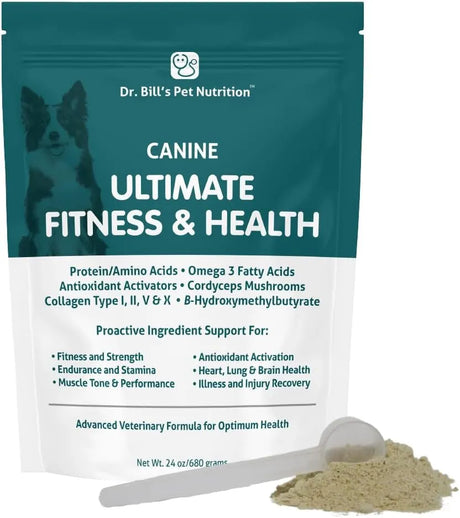 DR. BILL'S - Dr. Bill’s Canine Ultimate Fitness & Health Vitamins for Dogs 340Gr. - The Red Vitamin MX - Multivitamínicos Para Perros - {{ shop.shopifyCountryName }}