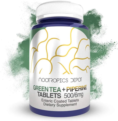 NOOTROPICS DEPOT - Nootropics Depot Green Tea Extract 500Mg. 60 Tabletas - The Red Vitamin MX - Suplementos Alimenticios - {{ shop.shopifyCountryName }}