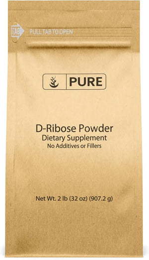 PURE ORIGINAL INGREDIENTS - Pure Original Ingredients D-Ribose 907Gr. - The Red Vitamin MX - Suplementos Alimenticios - {{ shop.shopifyCountryName }}