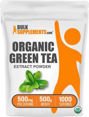 BULK SUPPLEMENTS - Bulk Supplements Organic Green Tea Extract Powder 500Gr. - The Red Vitamin MX - Suplementos Alimenticios - {{ shop.shopifyCountryName }}